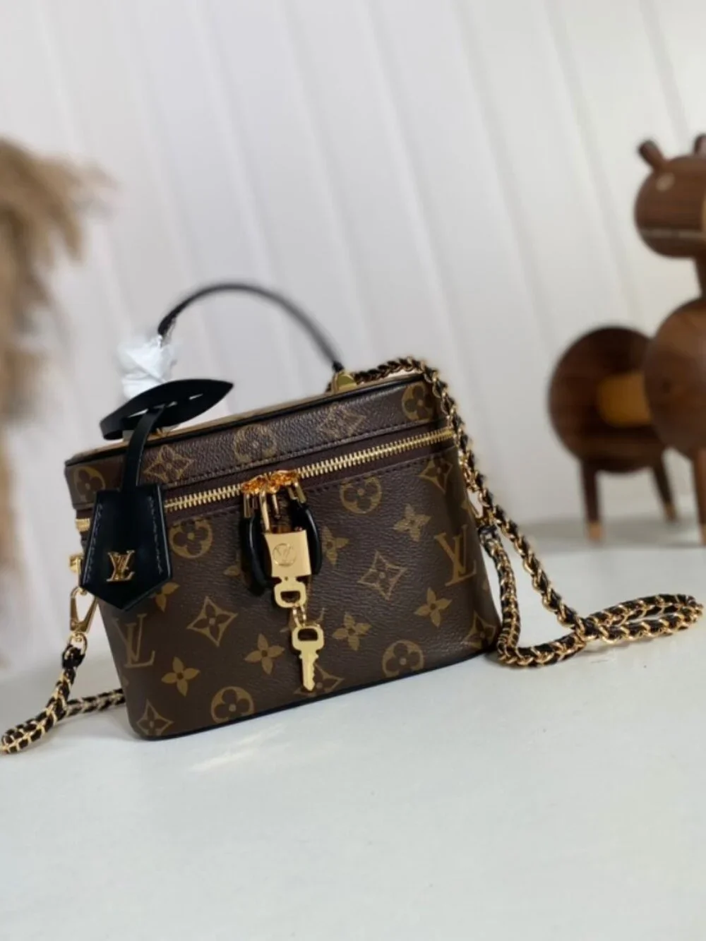 Louis Vuitton Nice Mini Vanity Bag (Monogram)